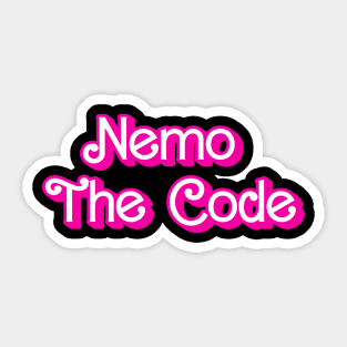 Nemo The code Eurovision Switzerland 2024 Sticker